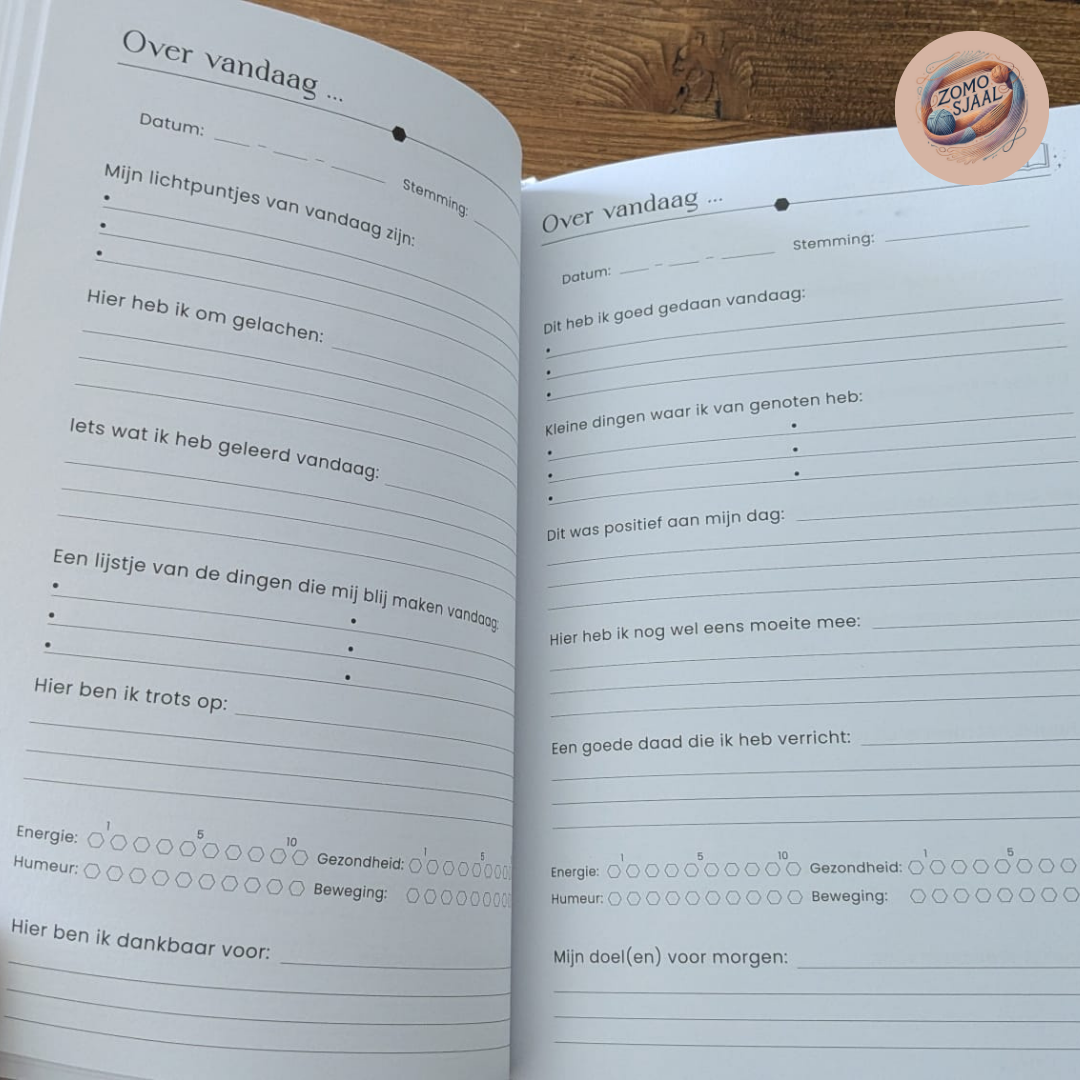 Een "Moment per Dag" dagboek voor vrouwen in rouw – Zelfinzicht & balans in 6 minuten per dag