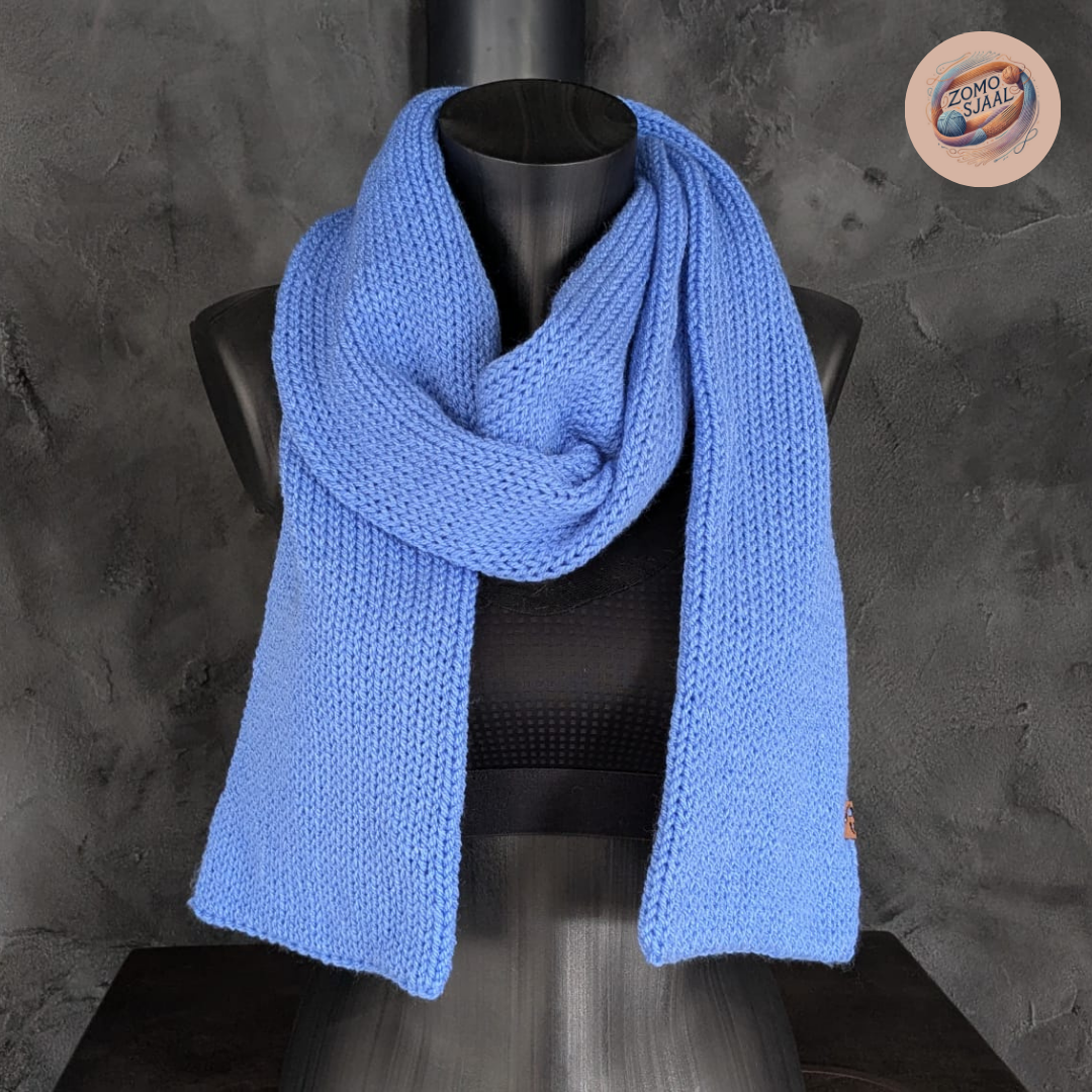 Handgebreide Sjaal van Acryl - "ZoMoZimpy"