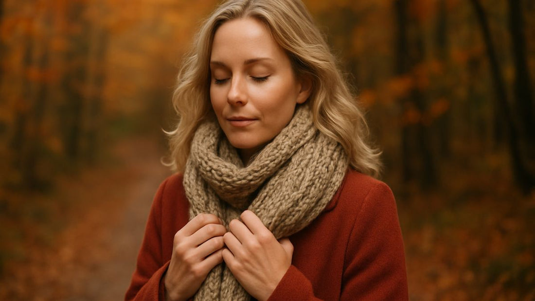 Hoe een handgemaakte sjaal troost kan bieden tijdens het rouwproces