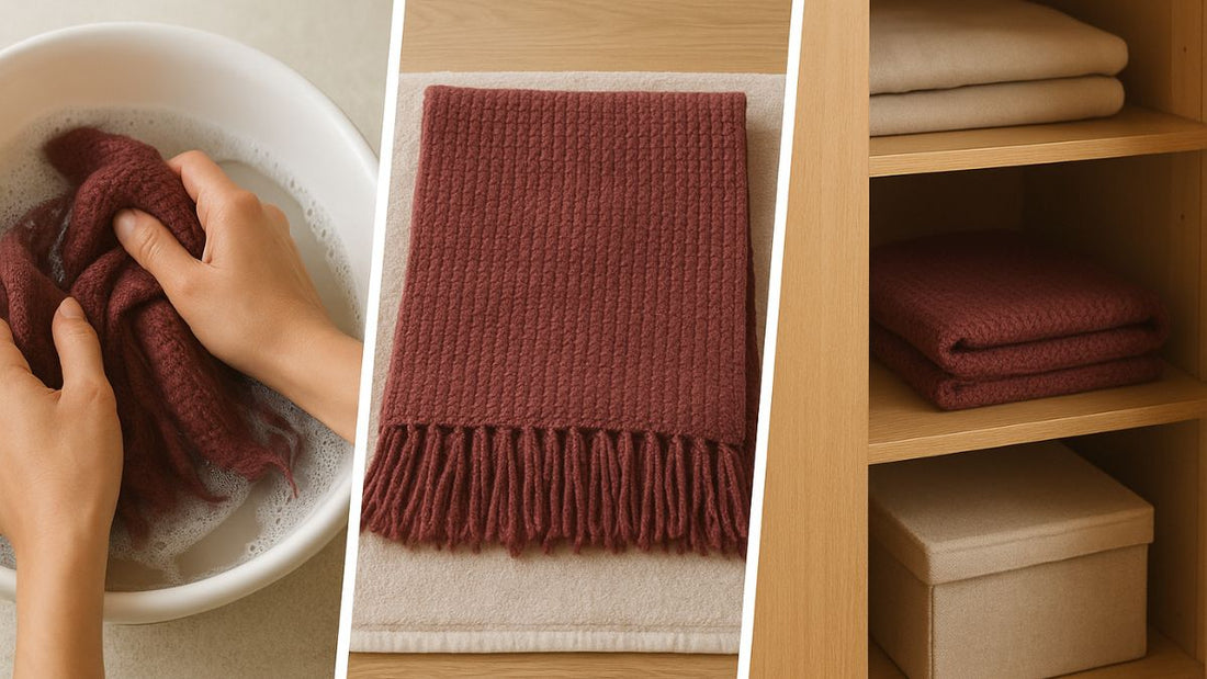 Zo verzorg je je sjaal: tips om hem jarenlang mooi te houden