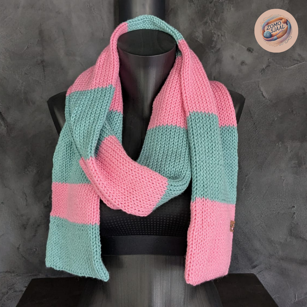 Handgebreide Sjaal van Acryl ZoMoJorpl