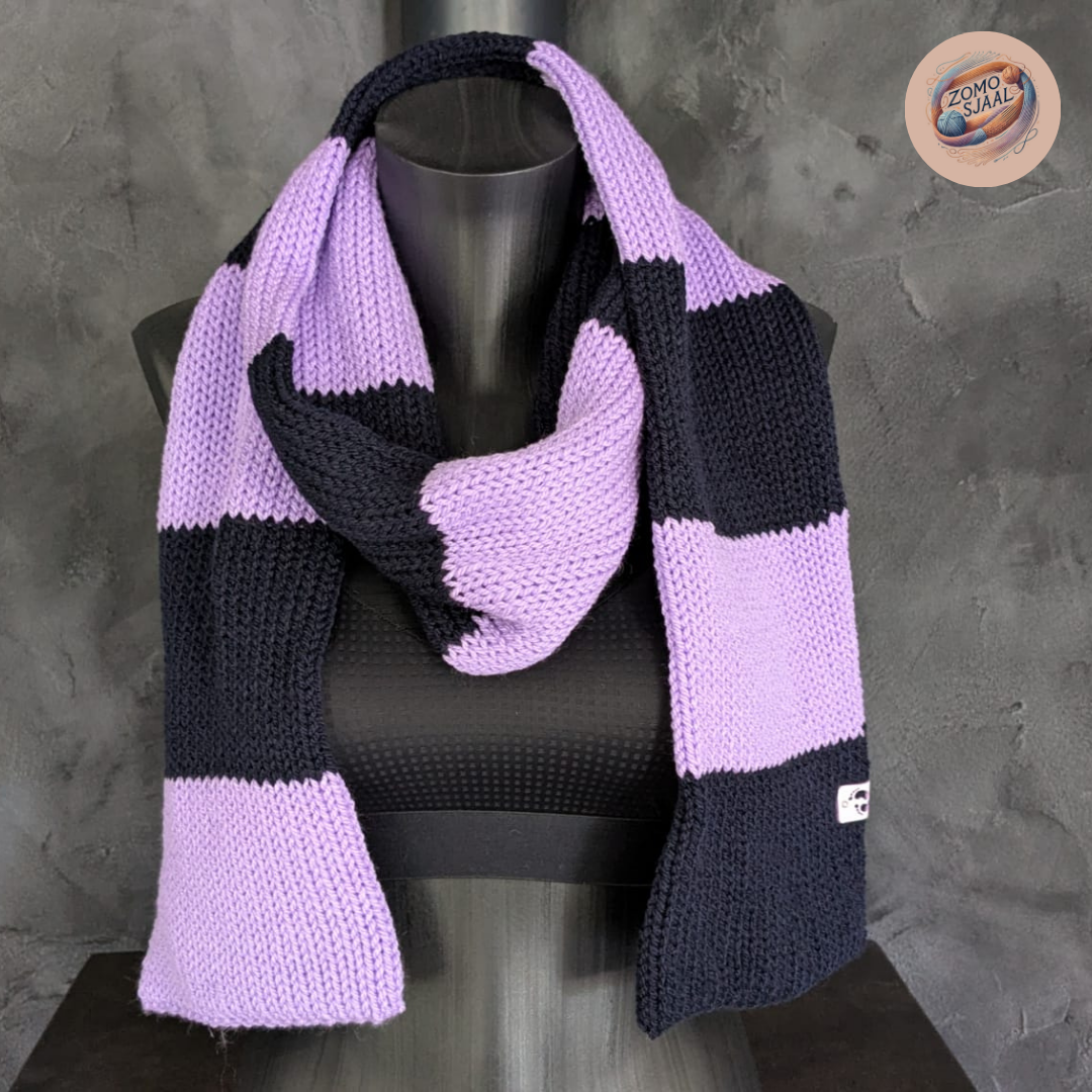 Handgebreide Sjaal van Acryl ZoMoMivex
