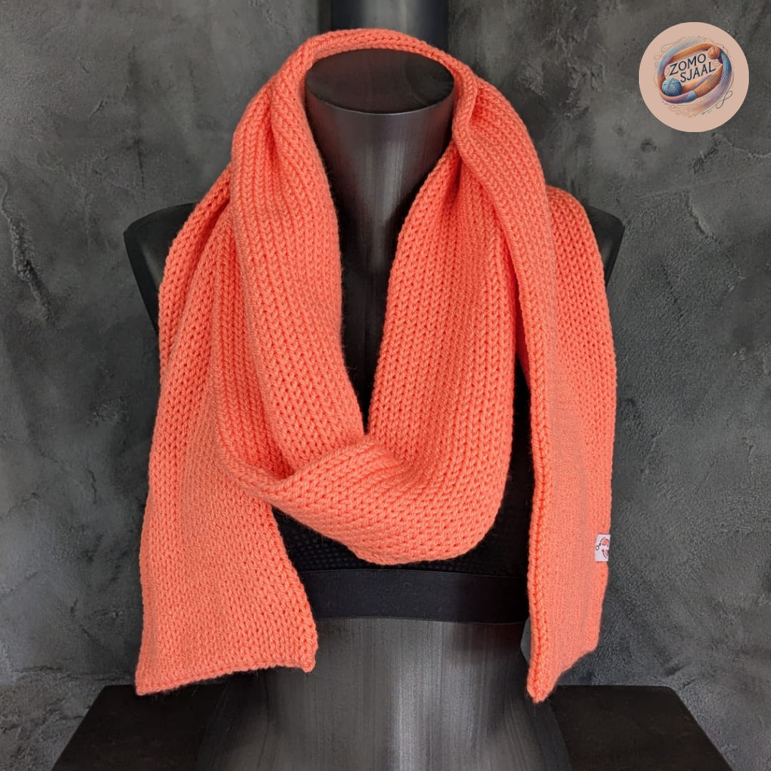 Handgebreide Sjaal van Acryl ZoMoTrigz