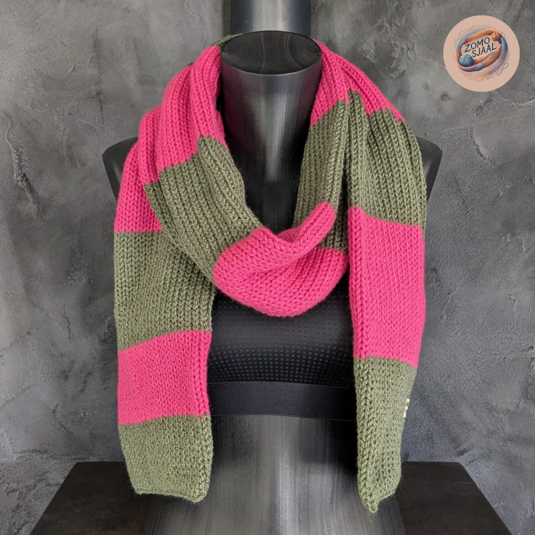 Handgebreide Sjaal van Acryl ZoMoWunjo